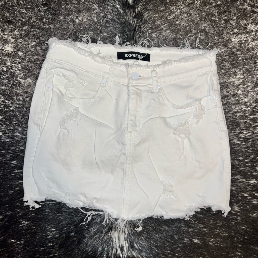 Express size 4 Jean Skirt